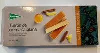 Mängden socker i Turron de crema catalana