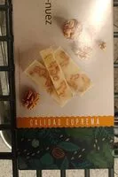 Mängden socker i Turrón de nata nuez