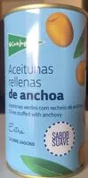 Mängden socker i Aceitunas rellenas de anchoa