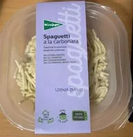 Mängden socker i Spaguetti a la carbonara