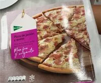 Mängden socker i Pizza de jamon y queso