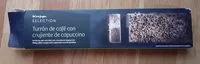 Mängden socker i Turrón de café con crujiente de capuccino