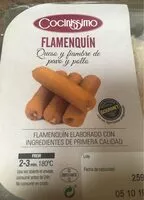 Mängden socker i Flamenquin Queso y fiambre de pavo y pollo