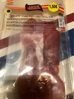 Mängden socker i Jamon serrano chiffonnade