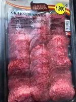 Mängden socker i Salami Chiffonnade
