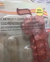 Mängden socker i Chorizo chiffonnade