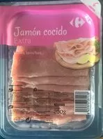 Mängden socker i Jamón cocido extra