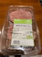 Mängden socker i Burguer conill