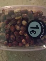 Mängden socker i Cacahuete con piel tostado