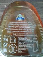 Mängden socker i Miel de flores