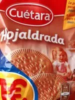 Mängden socker i Cuétara hojaldrada