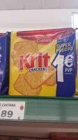 Mängden socker i Krit crackers