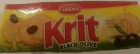 Mängden socker i Krit BLACK OLIVE