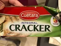 Mängden socker i Cracker integral