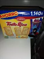 Mängden socker i Galletas Tosta Rica