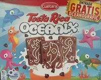Mängden socker i Oceanix galletas con pepitas de chocolate
