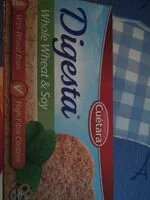 Mängden socker i Disgesta whole wheat and soy