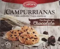 Mängden socker i Campurrianas - Galletas con trocitos de chocolate