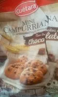Mängden socker i Mini campurrianas con trocitos de chocolate