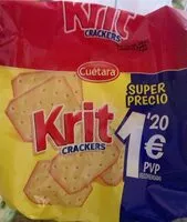 Mängden socker i Krit crackers