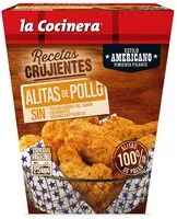 Mängden socker i Alitas de pollo con pimienta picante