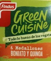 Mängden socker i Medallones de boniato y quinoa