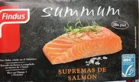 Mängden socker i Salmon supreme