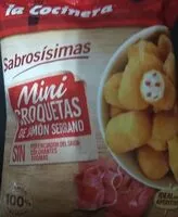 Mängden socker i Mini croquetas de Jamón Serrano