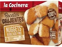 Mängden socker i Nuggets rebozado fino