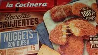 Mängden socker i Nuggets con queso