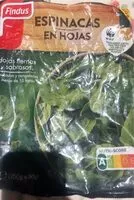 Mängden socker i Espinacas hojas