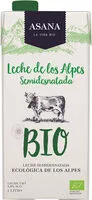 Mängden socker i Leche de los alpes semidesnatada