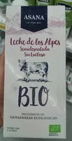 Mängden socker i Bio leche semidesnatada sin lactosa ecológica de los alpes