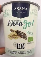 Mängden socker i Porridge Avena GO con Espelta y Chia