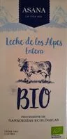 Mängden socker i Leche de los alpes entera