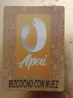 Mängden socker i Bizcocho con nuez