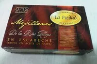 Mängden socker i Mejillones en escabeche