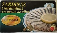 Mängden socker i Sardinas (sardinillas) en aceite de oliva