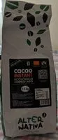 Mängden socker i Cacao Instant ecológico comercio justo