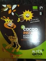 Mängden socker i Cacao instant