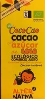 Mängden socker i CocoCao cacao con azúcar de coco