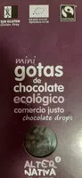 Mängden socker i Mini gotas de chocolate ecologico