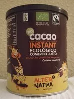 Mängden socker i Bio Cacao Instant