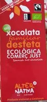 Mängden socker i Xocolata familiar desfeta eco
