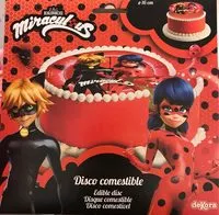 Mängden socker i Disque comestible