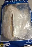 Mängden socker i Filetes de merluza del pacífico sin piel