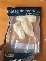 Mängden socker i Filetes de merluza negra sin piel