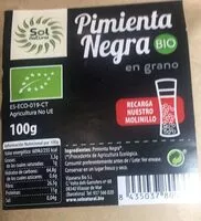 Mängden socker i Pimienta Negra /  BIO en grano