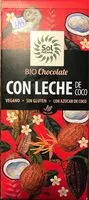 Mängden socker i Bio Chocolate con leche de coco