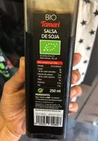 Mängden socker i Tamari, salsa de soja